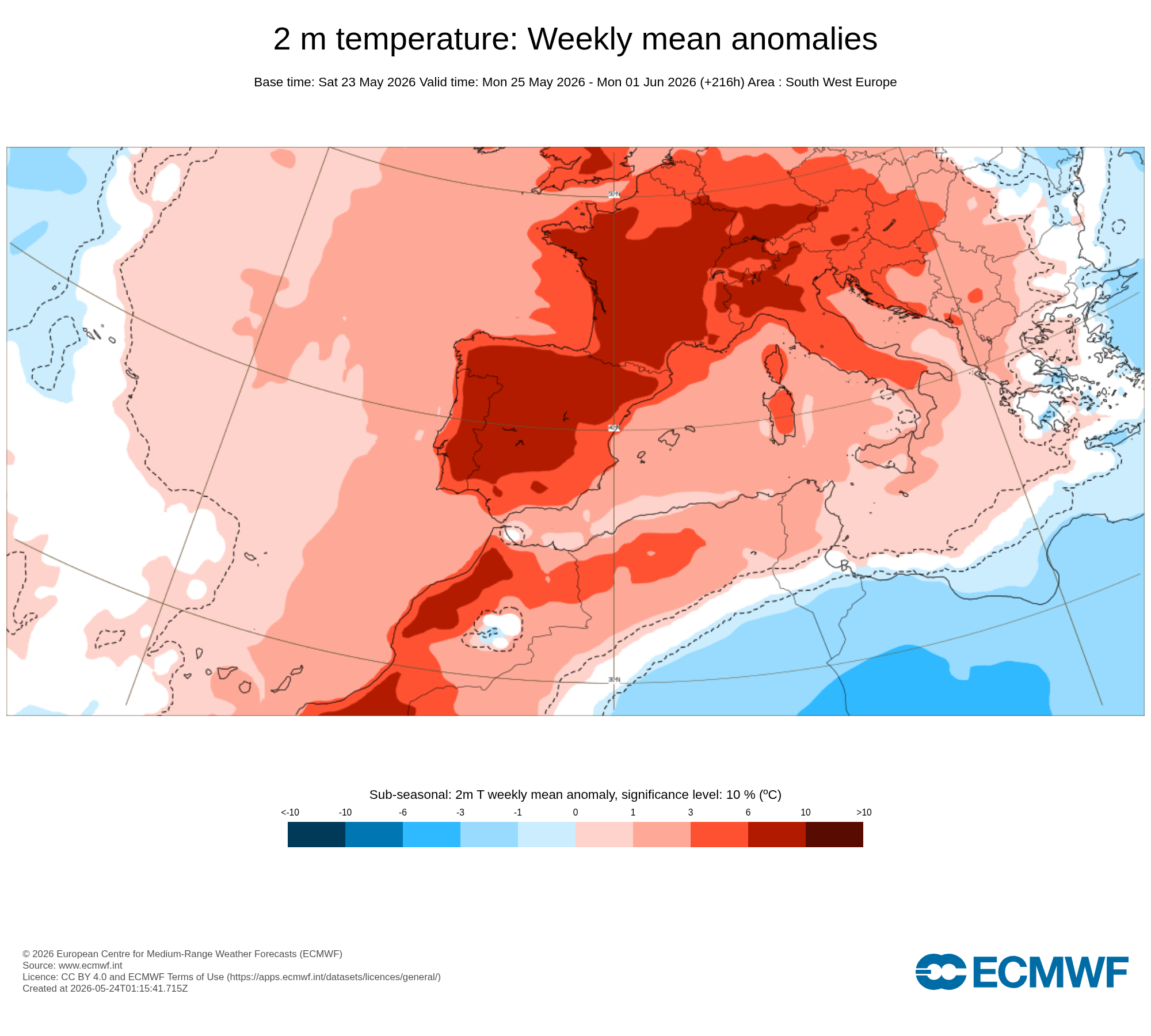 Temperature anomaly — Week 1